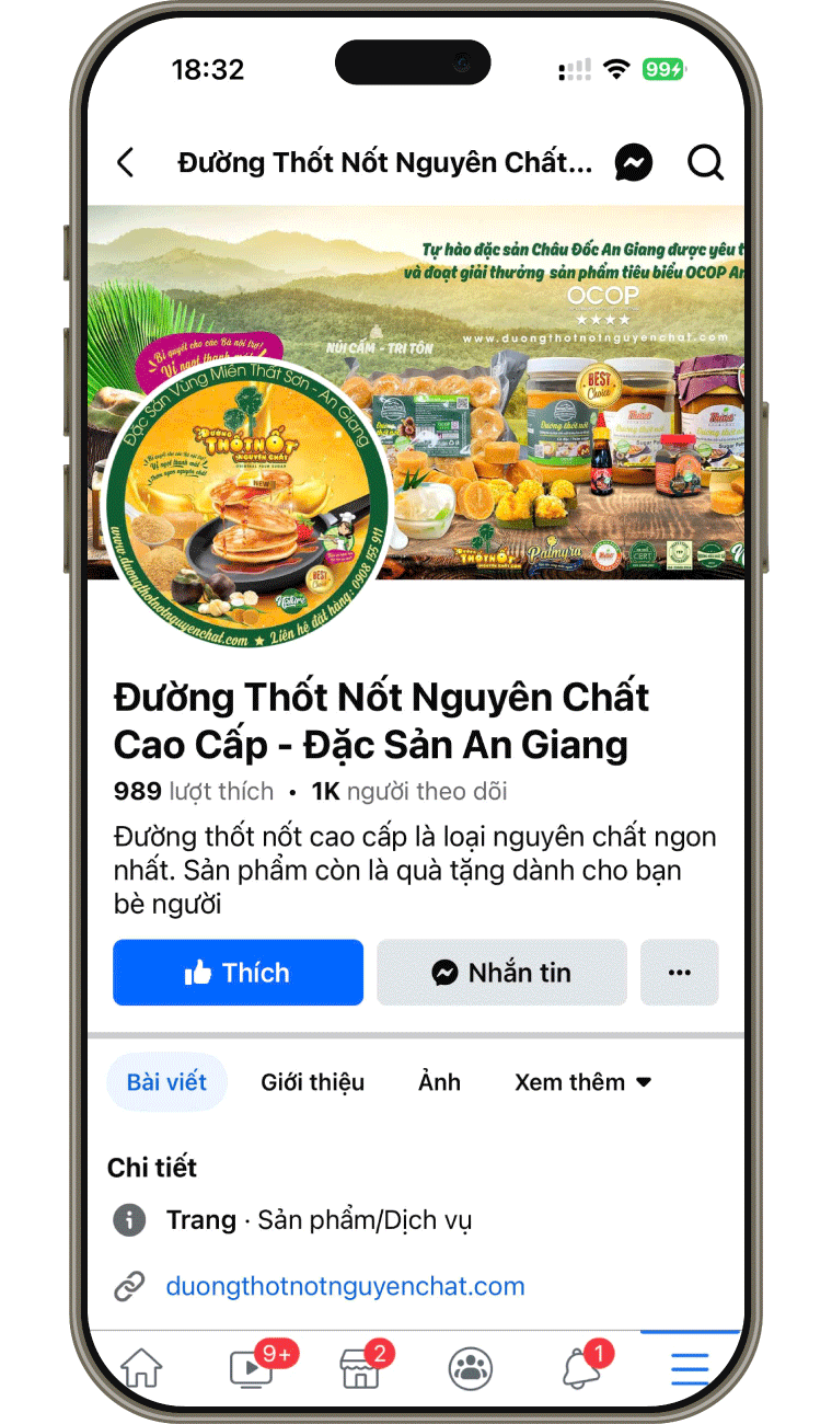 Đường Thốt Nốt Nguyên Chất